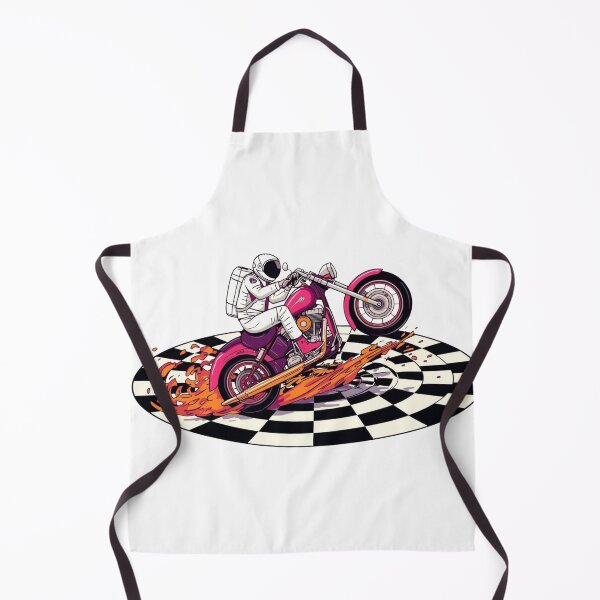 Item preview, Astronaut Biker on Chess Road designed and sold by ByAurafy.