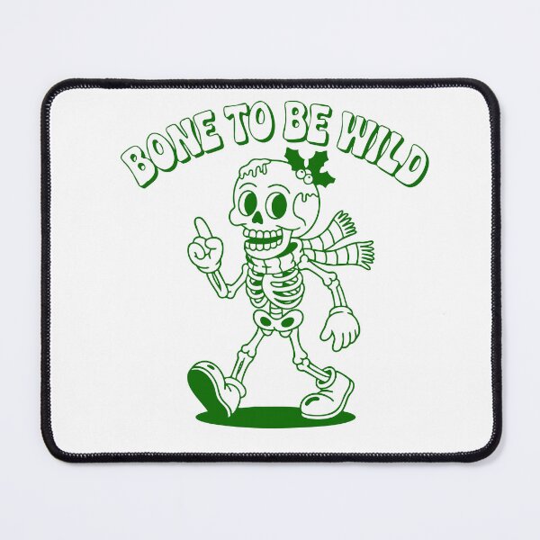 Item preview, Bone to Be Wild — Cheeky Skeleton Rubber Hose Christmas Cartoon designed and sold by Mdozet.