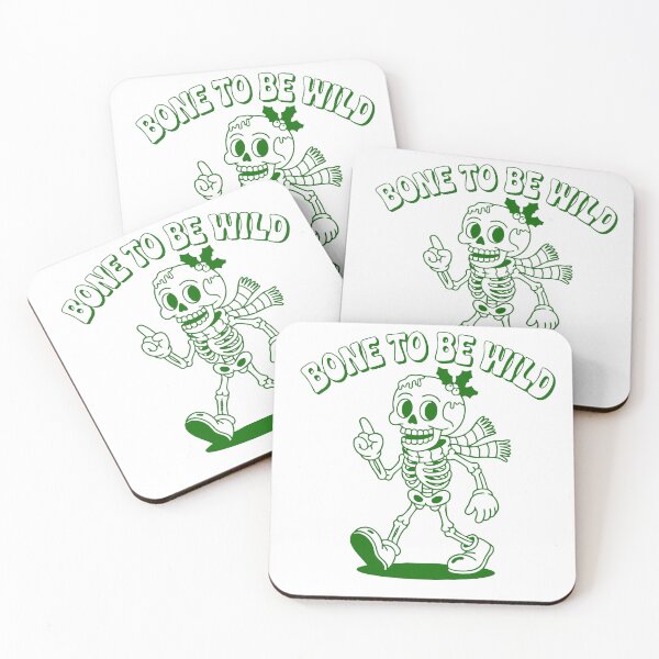 Item preview, Bone to Be Wild — Cheeky Skeleton Rubber Hose Christmas Cartoon designed and sold by Mdozet.
