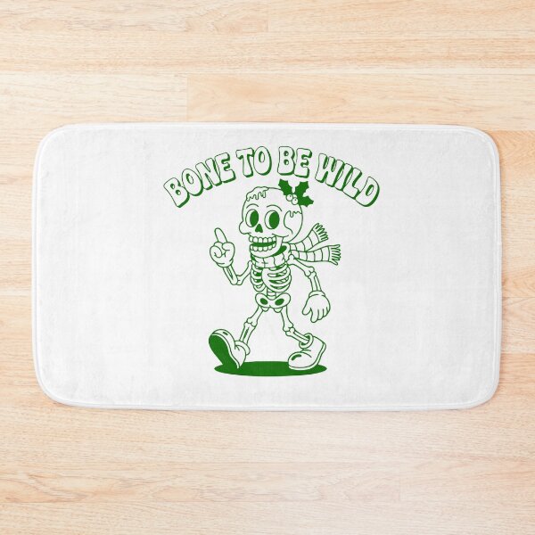 Item preview, Bone to Be Wild — Cheeky Skeleton Rubber Hose Christmas Cartoon designed and sold by Mdozet.