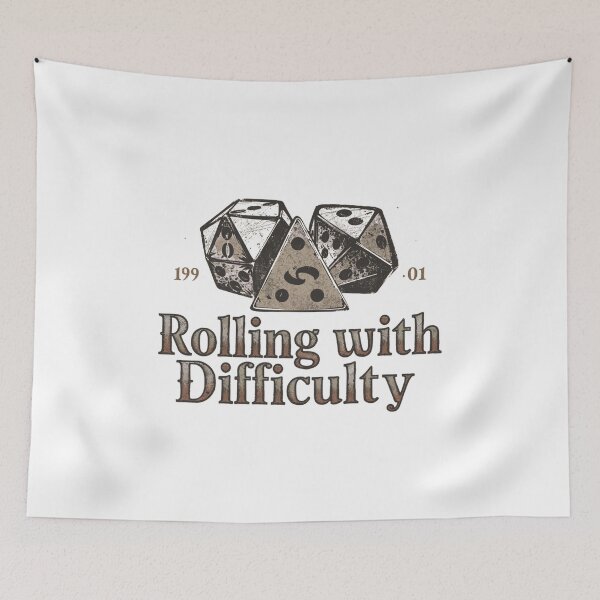 Item preview, Rolling with Difficulty designed and sold by RED-MOUSE.