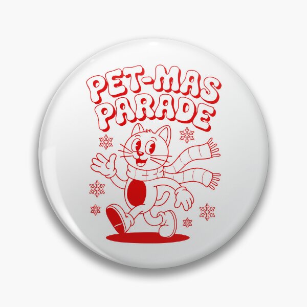 Item preview, Pet-mas Parade — Happy Cat Retro Rubber Hose Cartoon designed and sold by Mdozet.