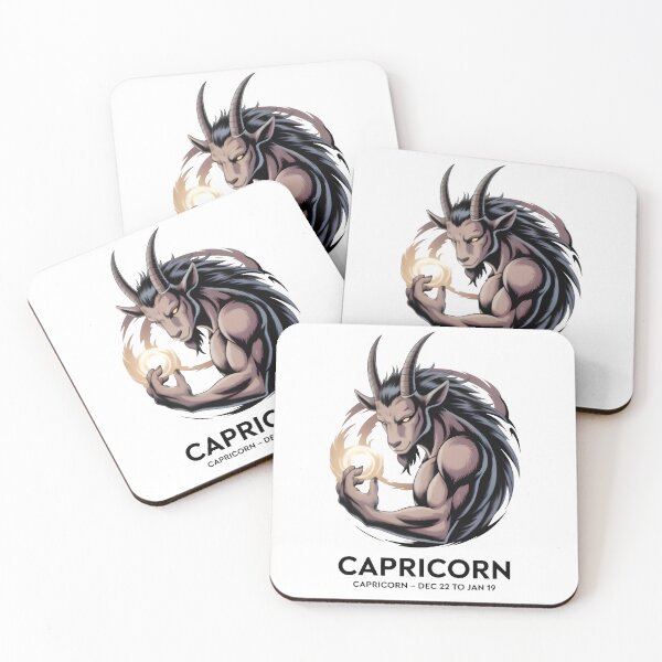 Item preview, Capricorn Force – Celestial Horned Guardian Art designed and sold by SoftyDesigns.