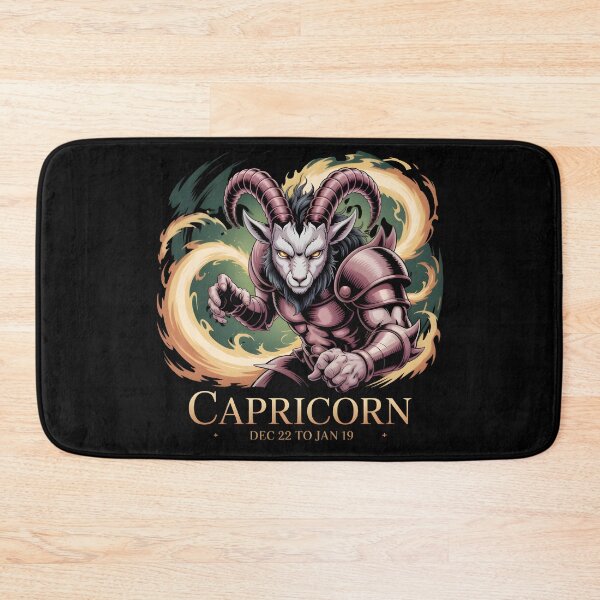 Item preview, Capricorn Energy – Zodiac Warrior Illustration designed and sold by SoftyDesigns.