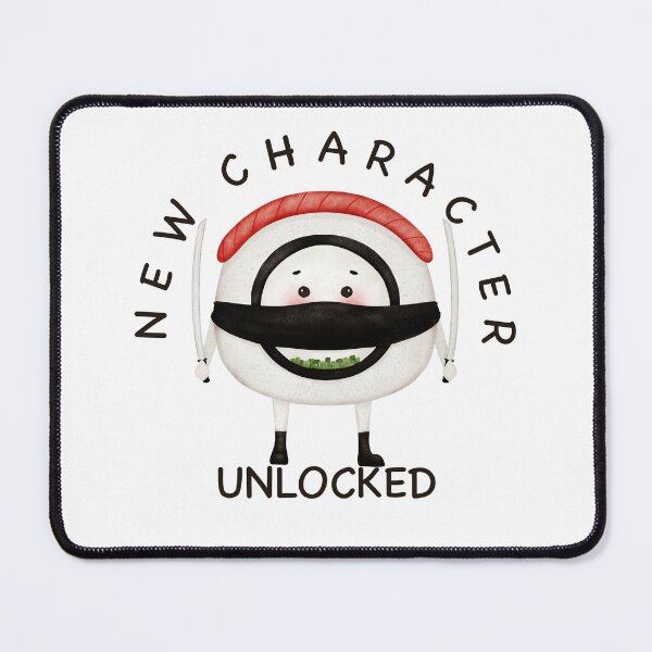 Item preview, Sushi Ninja | Funny Kawaii Food designed and sold by GoldenAcornArt.