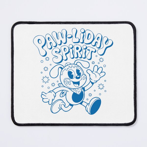Item preview, Paw-liday Spirit — Playful Dog Retro Rubber Hose Cartoon designed and sold by Mdozet.