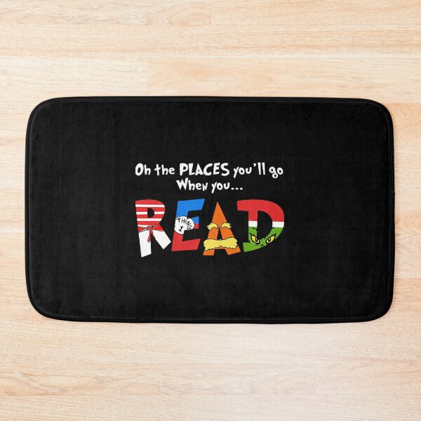 Item preview, Dr. Seuss Oh The Places You'Ll Go When You Read Shirt1 designed and sold by ChelseaEula.