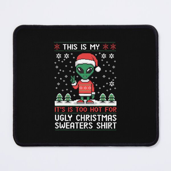 Item preview, Funny Christmas Alien - Ugly Christmas - Alien Face designed and sold by DonnieJennie.
