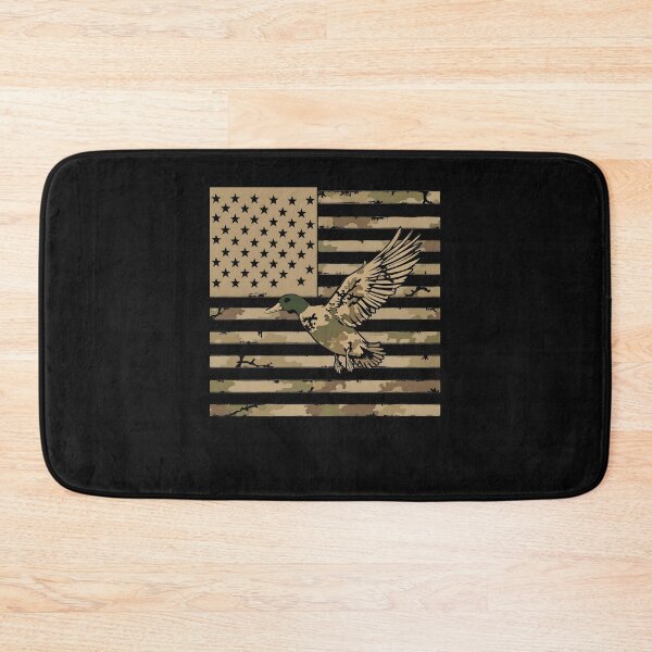 Item preview, Camouflage Mallard Duck Hunting Camo Waterfowl American Flag designed and sold by clothesy7.
