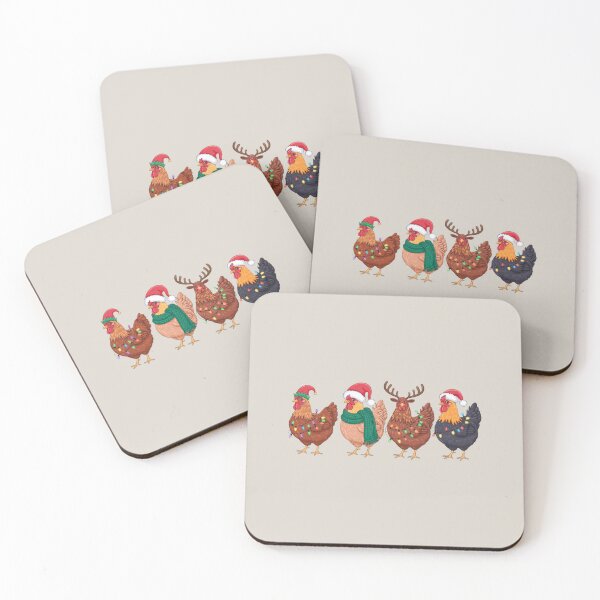 Item preview, сute christmas chickens Christmas Farm designed and sold by OLIHESSEL.