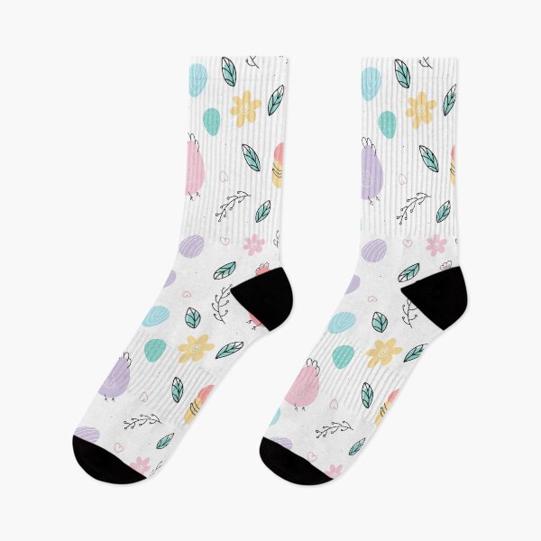 Item preview, Colorful Chickens & Eggs | Bright Spring Pattern designed and sold by SpencerReedDes.