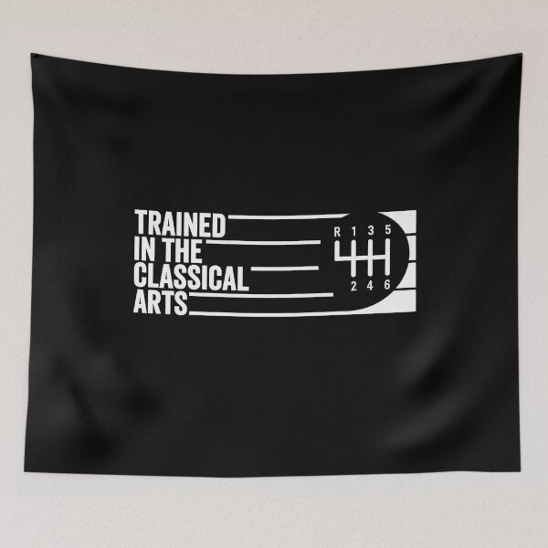Item preview, Trained In The Classical Arts Funny Manual Transmission Car designed and sold by hemagamo.