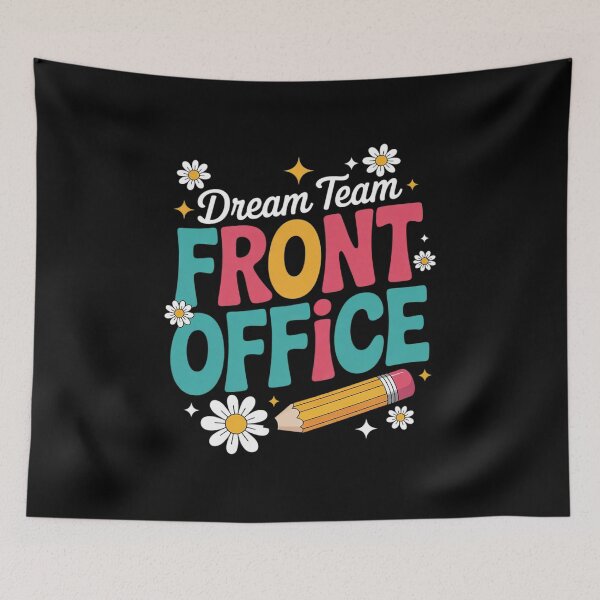 Item preview, Groovy Front Office Dream Team Happy First Day Of School  designed and sold by MyzoToyota.