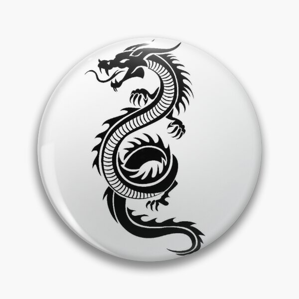 Aperçu de l'œuvre The fierce black dragon créée et vendue par fbtraik.