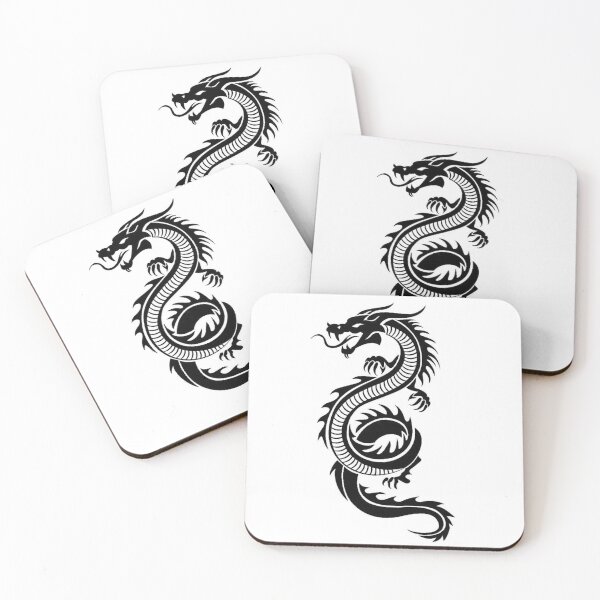 Item preview, The fierce black dragon designed and sold by fbtraik.