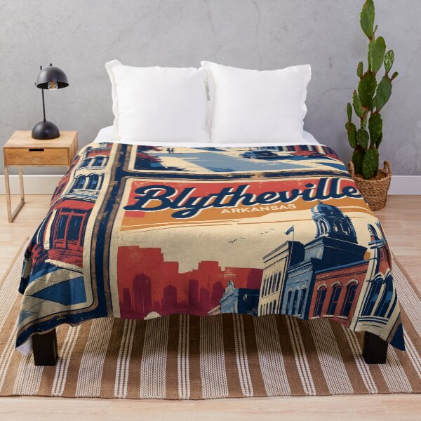 Item preview, Blytheville Arkansas USA Vintage Travel Tourism  designed and sold by TravelersGems.