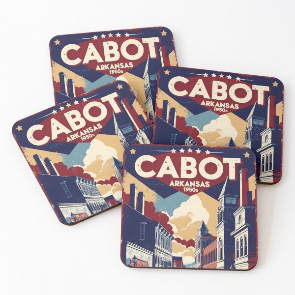 Item preview, Cabot Arkansas USA Vintage Travel Tourism  designed and sold by TravelersGems.