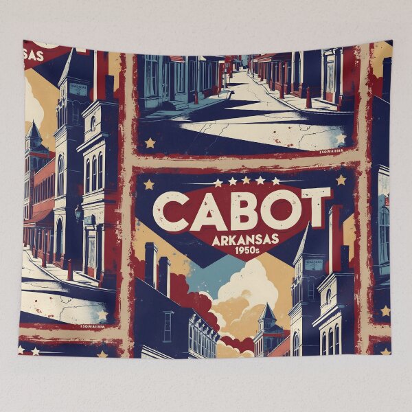 Item preview, Cabot Arkansas USA Vintage Travel Tourism designed and sold by TravelersGems.