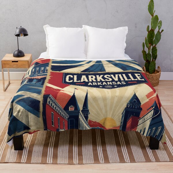 Artikelvorschau, Clarksville, Arkansas, USA – Vintage-Reisen und Tourismus entworfen und verkauft von TravelersGems.