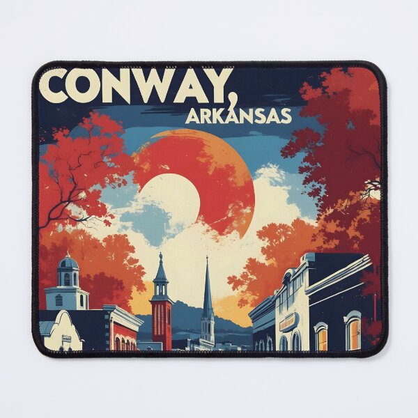 Item preview, Conway Arkansas USA Vintage Travel Tourism designed and sold by TravelersGems.