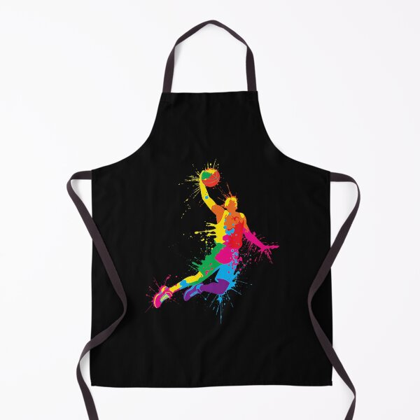 Artikelvorschau, Basketball Bunte Farbspritzer-Kunst Sport Jungen Mädchen Kinder entworfen und verkauft von ChelseaEula.