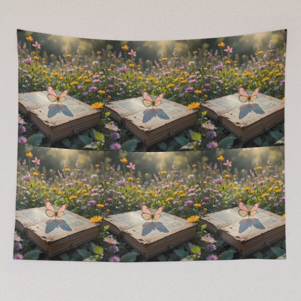 Item preview, Garden Enchanting Scenes Books Blooming Among Beautiful Flowers designed and sold by ART ATTACK ZONE.