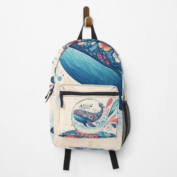 Item preview, Whale Emblem Adorned with Thai Floral Motifs designed and sold by Vanich-Panich.