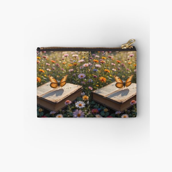 Item preview, Nature Enchanting Scenes Books Blooming Among Beautiful Flowers designed and sold by ART ATTACK ZONE.