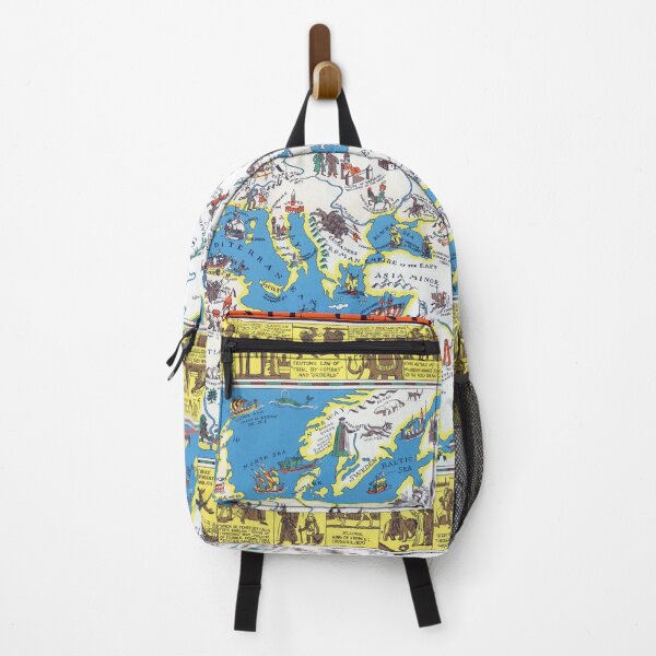 Item preview, A Medieval Map of East and West designed and sold by colourfind.