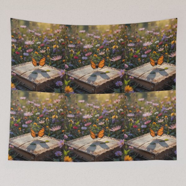 Item preview, Photography Enchanting Scenes Books Blooming Among Beautiful Flowers designed and sold by ART ATTACK ZONE.