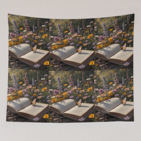 Item preview, Butterflies Enchanting Scenes Books Blooming Among Beautiful Flowers designed and sold by ART ATTACK ZONE.