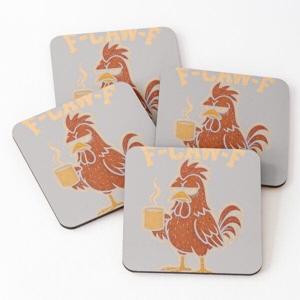 Item preview, Funny Chicken Humor F-Caw-F Quote Rooster Meme designed and sold by mjohnson9.
