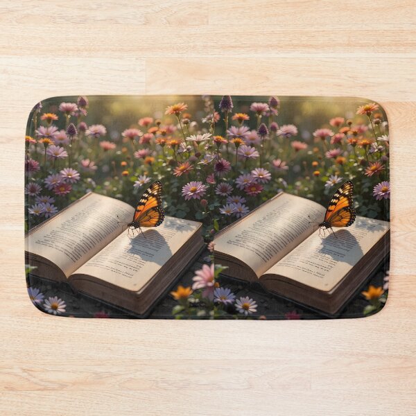 Item preview, Colors Enchanting Scenes Books Blooming Among Beautiful Flowers designed and sold by ART ATTACK ZONE.