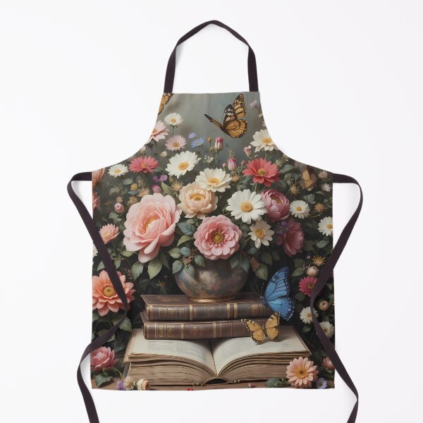 Item preview, Literary Enchanting Scenes Books Blooming Among Beautiful Flowers designed and sold by ART ATTACK ZONE.