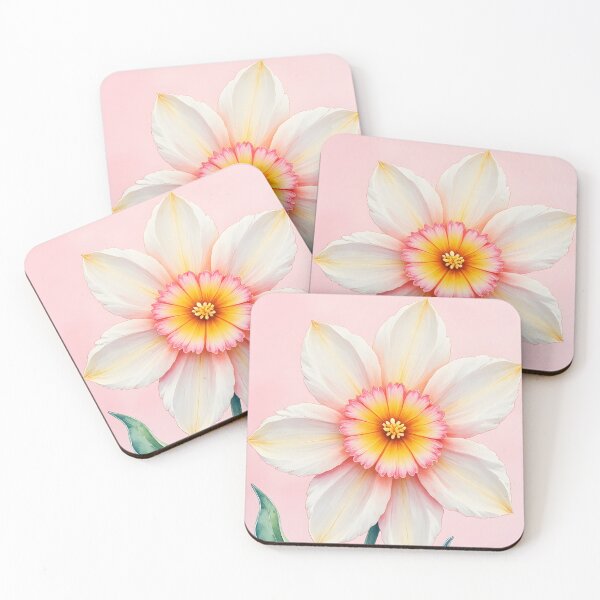 Item preview, Watercolor Blooms - Narcissus flower designed and sold by Petalandfur.