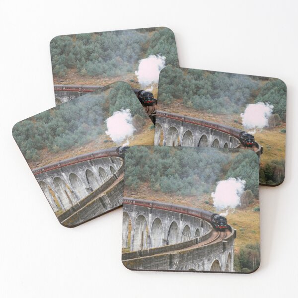 Item preview, Jacobite train on Glenfinnan Viaduct designed and sold by rhosbahu.