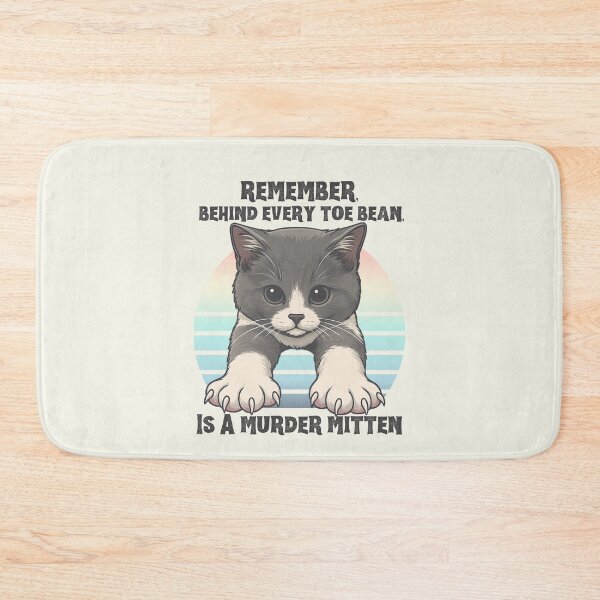 Item preview, Murder Mittens Funny Cat Kitten Toe Beans Paws Claws Retro designed and sold by SunfullyYours.