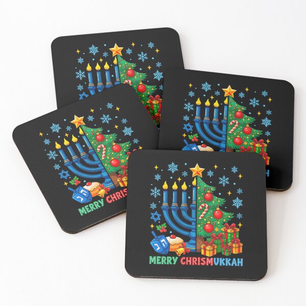 Item preview, Merry Chrismukkah Happy Christmas Hanukkah designed and sold by DominiqueAngela.