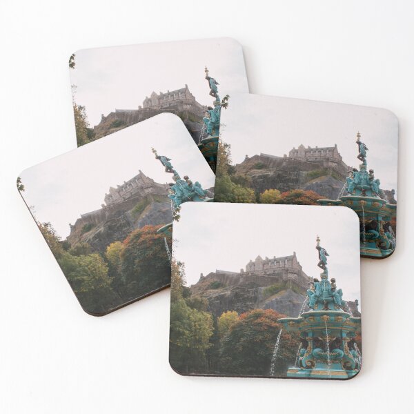 Item preview, Autumn view of Castle & Fountain designed and sold by rhosbahu.