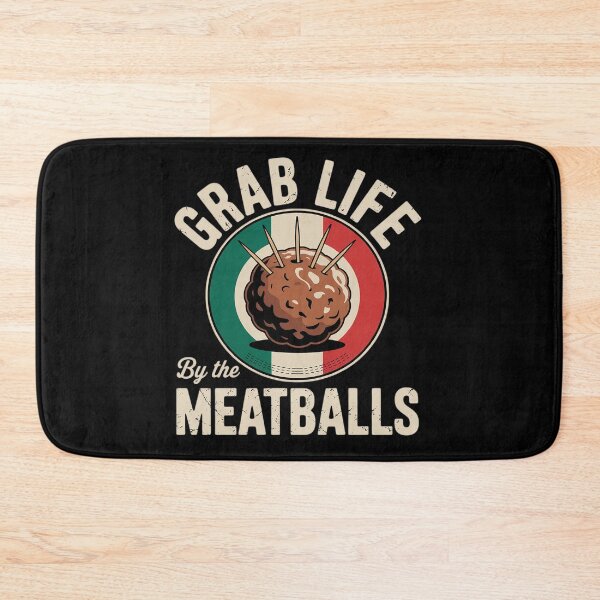 Item preview, Italian Chef Grab Life By The Meatballs Funny Italy  designed and sold by KotexTemu.