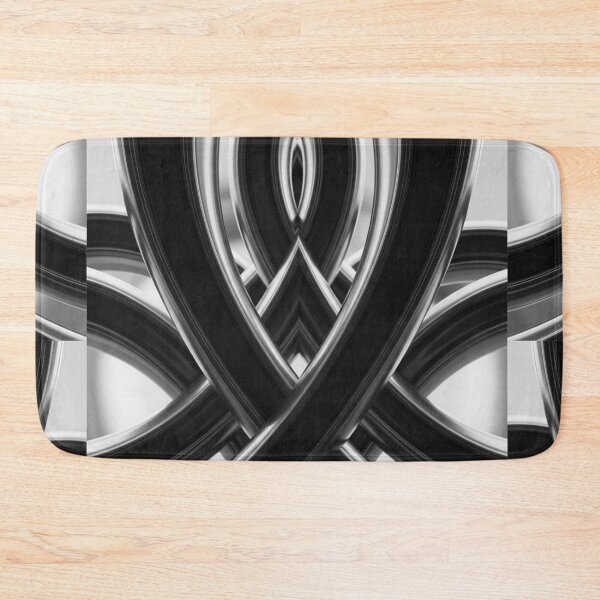 Item preview, Abstract geometry line BNW designed and sold by INFINITYBOY.