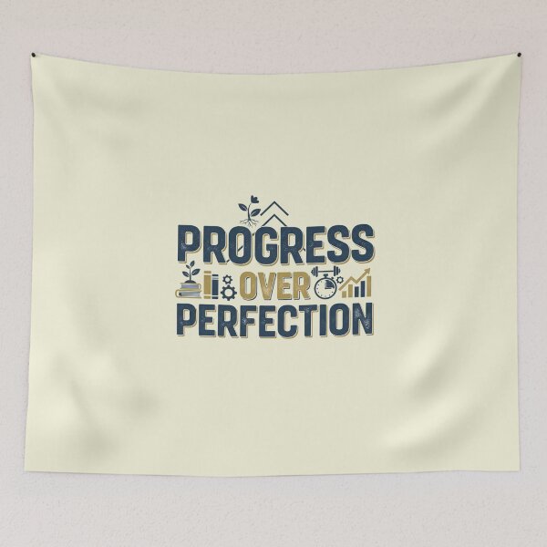 Item preview, Progress Over Perfection designed and sold by musthavewords.