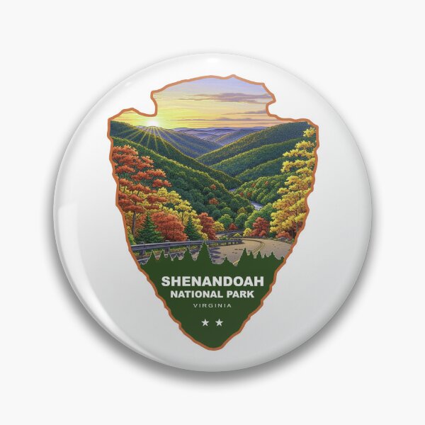 Artikelvorschau, Shenandoah Nationalpark Arrowhead entworfen und verkauft von Esskay Designs.