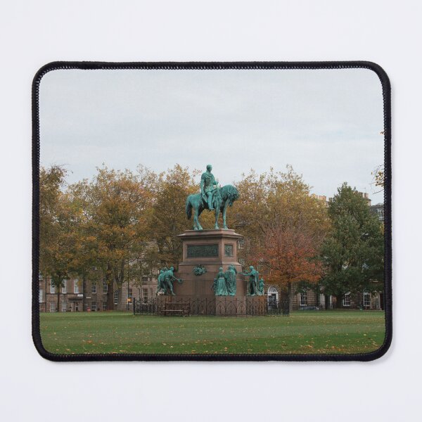 Item preview, Equestrian statue in autumnal Edinburgh designed and sold by rhosbahu.