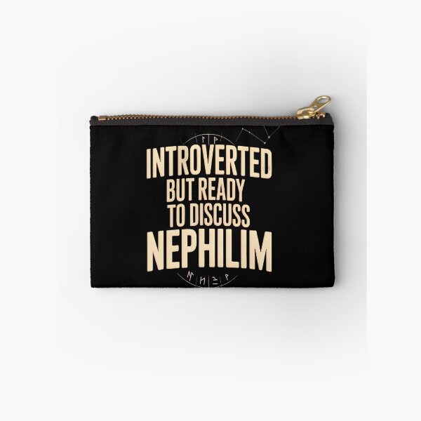 Item preview, Introverted But Ready To Discuss Nephilim Introvert Humor designed and sold by LorraineRita.