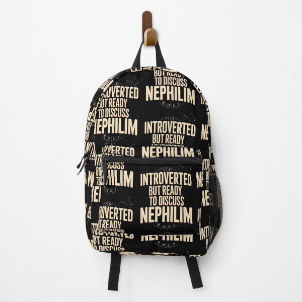 Item preview, Introverted But Ready To Discuss Nephilim Introvert Humor designed and sold by LorraineRita.