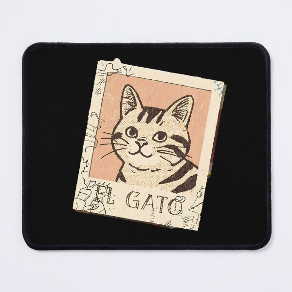 Item preview, El Gato Tabby Cat Polaroid - Vintage Sketch Sticker designed and sold by Catophile.