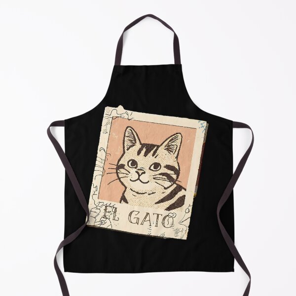 Item preview, El Gato Tabby Cat Polaroid - Vintage Sketch Sticker designed and sold by Catophile.