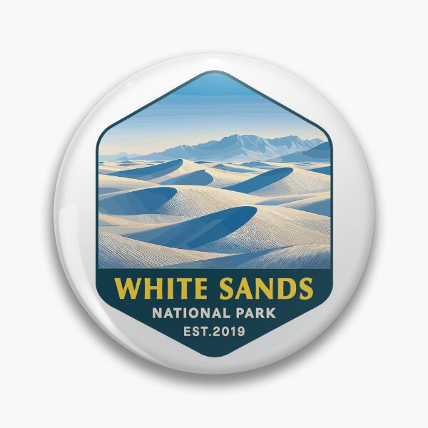 Item preview, White Sands National Park Desert Dunes Sticker designed and sold by Ismeal Von.