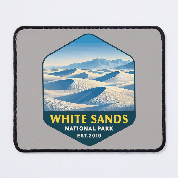 Item preview, White Sands National Park Desert Dunes Sticker designed and sold by Ismeal Von.